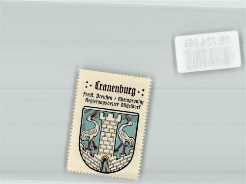 Kranenburg Freist. Preußen Rheinprovinz Regierungsbezirk Düsseldorf
