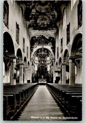 Biberach Inneres der Stadtpfarrkirch