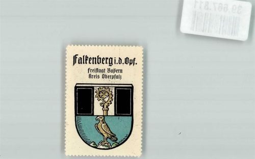 Falkenberg Wappen Freistaat Bayern Kreis Oberpfalz