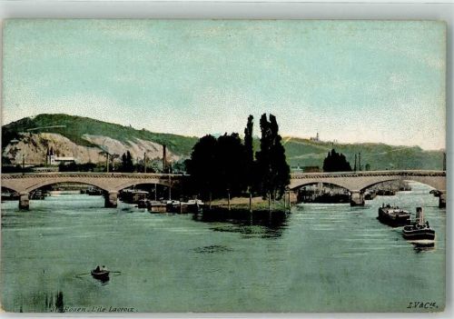 Rouen Dampfschiff Frachtschiff