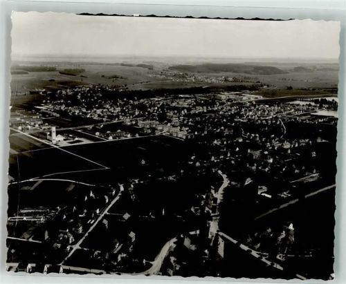 Senden Fliegeraufnahme Ort handschriftlich Foto Original aus Archiv eines Ansichtskartenverlags