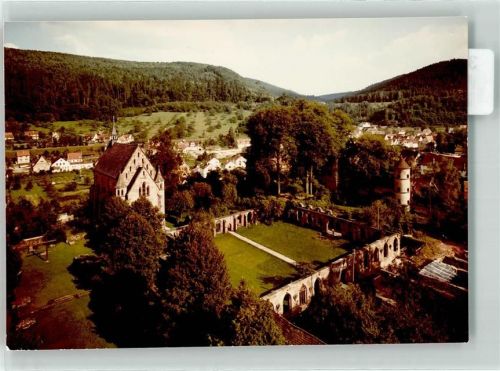Hirsau Kirche Kloster Ort handschriftlich Foto Original aus Archiv eines Ansichtskartenverlags
