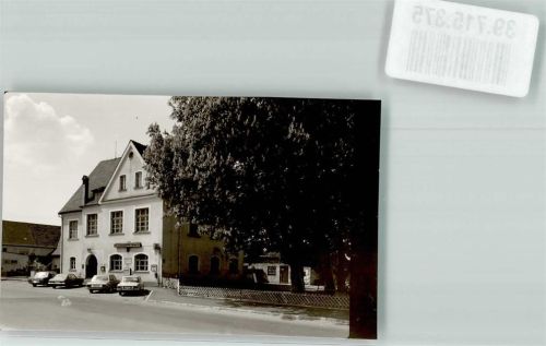Senden Gasthaus Auto Fahrrad Ort handschriftlich Foto Original aus Archiv eines Ansichtskartenverlags