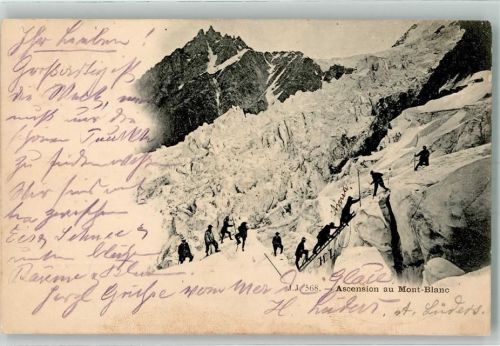 Chamonix-Mont-Blanc Mont-Blanc Bergsteiger