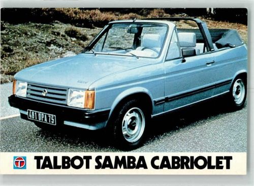 Talbot Samba Cabriolet