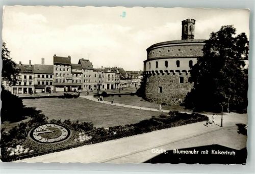 Görlitz 1969 Kaisertrutz Blumenuhr
