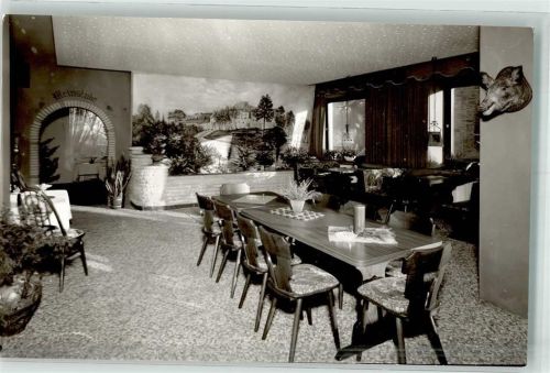 Linderhofe Foto Original aus Archiv eines Ansichtskartenverlags Hotel St. Georg Ort handschriftlich