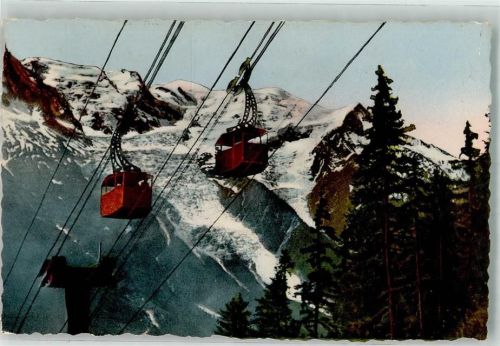 Chamonix-Mont-Blanc Seilbahn Winter