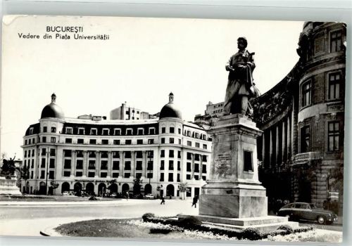 Bukarest 1962 Denkmal Universität