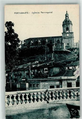 Portugalete Foto AK Kirche Parraquial