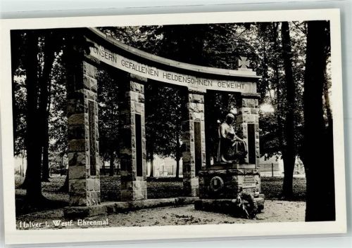 Halver Denkmal Ehrenmal