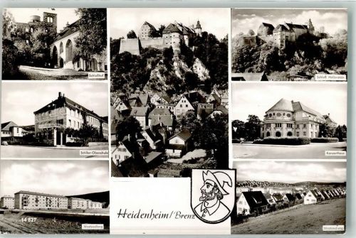 Heidenheim Schlosshof Westsiedlung Konzerthaus Schiller Oberschule