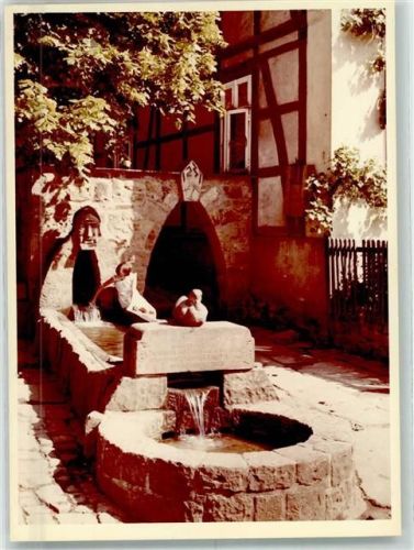 Schieder-Schwalenberg Ort handschriftlich Foto Original aus Archiv eines Ansichtskartenverlags