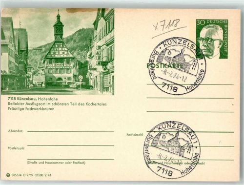 Künzelsau 1974 Hohelohe