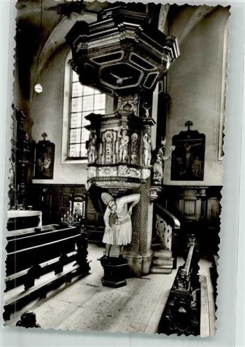 Körbecke Kanzel in der Pfarrkirche St. Pankratius