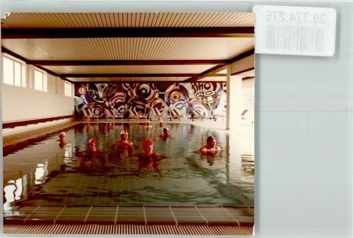 Bad Wildungen Schwimmbad Ort handschriftlich Foto Original aus Archiv eines Ansichtskartenverlags