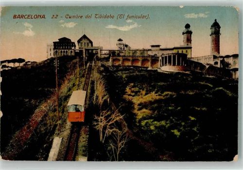Barcelona Bergbahn tibidabo