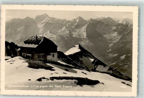 Guttenberghaus Hüttenstempel Winter