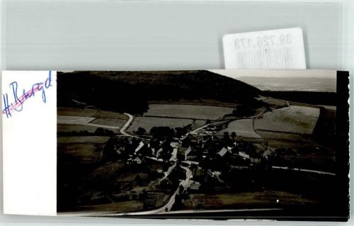Köterberg Foto Original aus Archiv eines Ansichtskartenverlags Fliegeraufnahme Ort handschriftlich