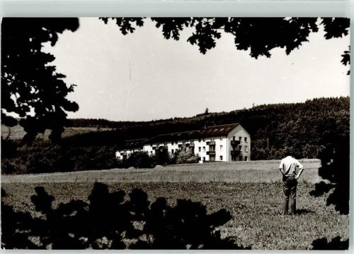 Holzhausen Das Bildungs- und Begegnungszentrum Blaues Kreuz Foto Original aus Archiv eines Ansichtskartenverlags Ort handschriftlich