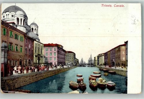 Trieste / Triest / Trst 1928 Kanal Boote