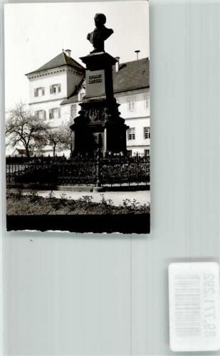Meßkirch Denkmal Ort handschriftlich Foto Original aus Archiv eines Ansichtskartenverlags