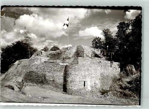 Lützel Foto Original aus Archiv eines Ansichtskartenverlags Ruine Ginsburg Ort handschriftlich
