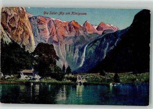 Schönau Salei-Alp am Königssee Verlag Hospe Hüttenstempel