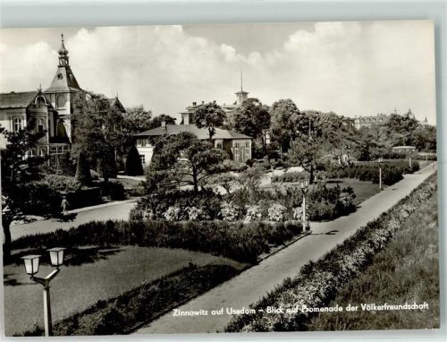 Zinnowitz Promenade der Völkerfreundschaft