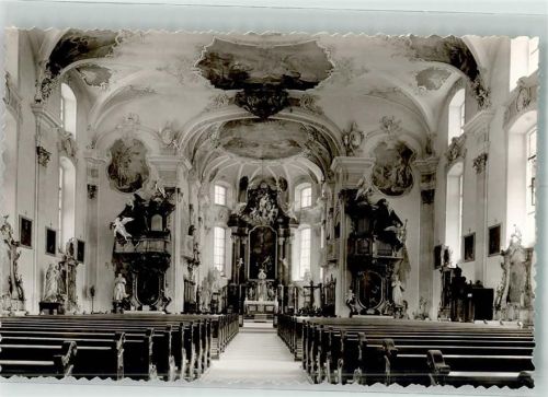 Meßkirch Inneres der Kath. Kirche