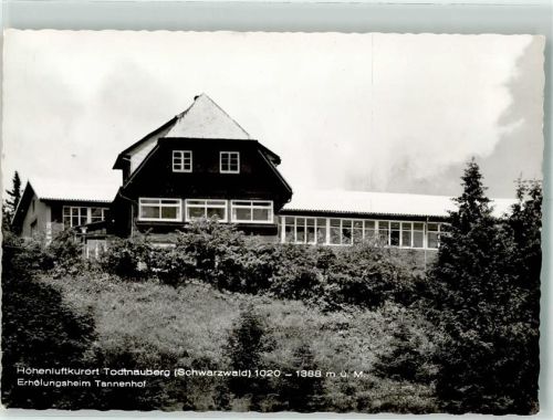 Todtnauberg Erholungsheim Tannenhof
