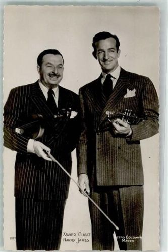 Xavier Cugat und Trompeter Harry James