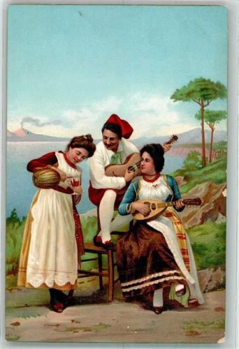 Die Tarantella Frauen Mandoline Wein