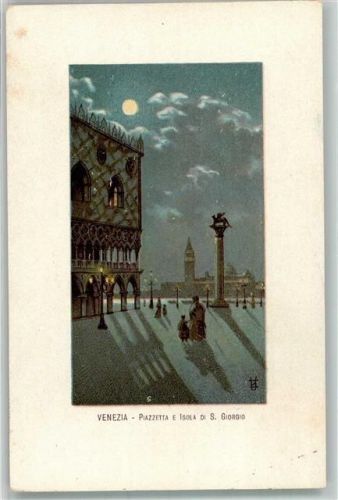 Venezia Piazzetta Isola di S. Giorgio Denkmal Säule