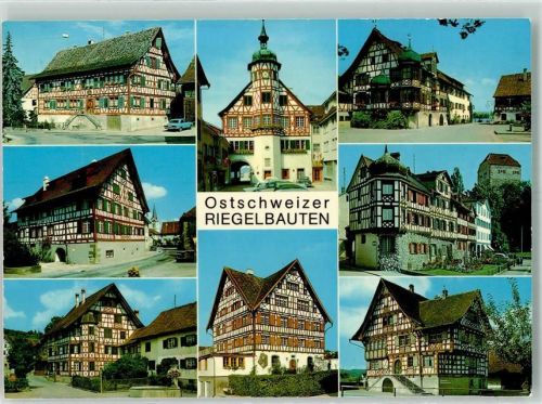 St. Gallen Ostschweizer Riegelbauten