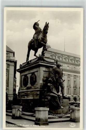 Stockholm Denkmal Gustaf II Adolfs