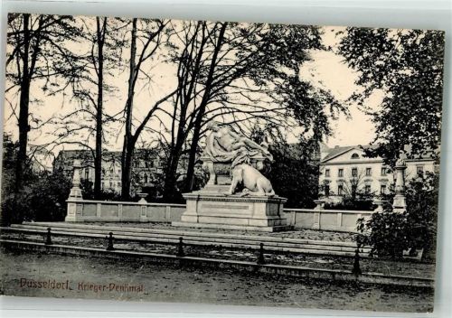 Düsseldorf 1913 Kriegerdenkmal