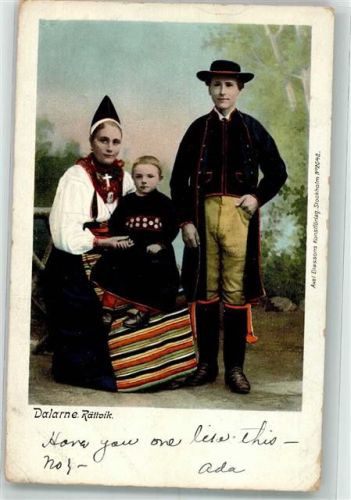 Rättvik 1906 Familie