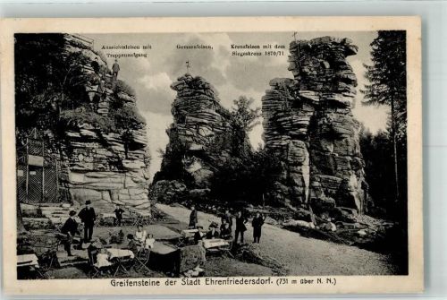 Ehrenfriedersdorf 1919 Greifensteine Gasthaus Kiosk