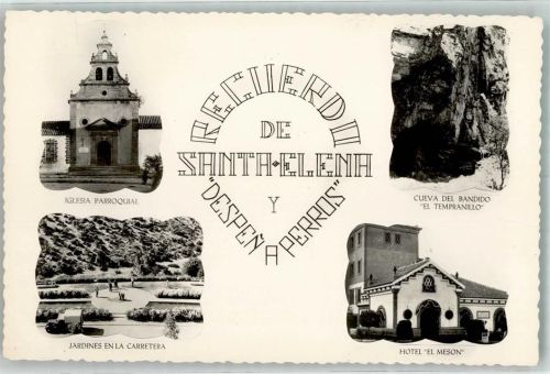 Jaen Kirche Parroquial Hotel el Meson Höhle Santa Elena