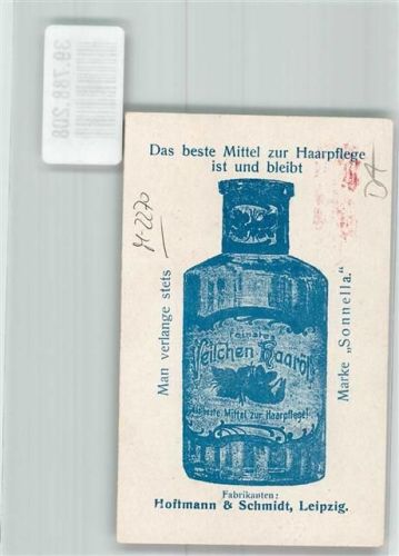 O7000 Leipzig Sammelbild Hoffmann & Schmidt Haarpflege Serie 417 Nr. 11 Italien sign. Wovelli Werbung Kosmetik Lithographie / Künstlerkarte