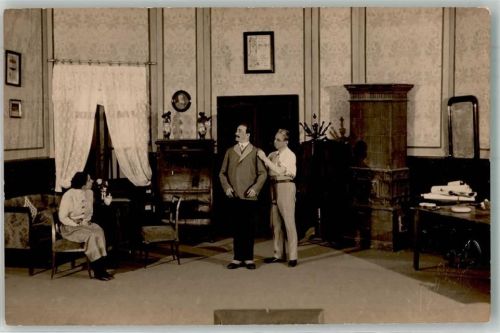 Schauspieler Bühnenbild Hasenklein ( Vorspiel) als Schneider