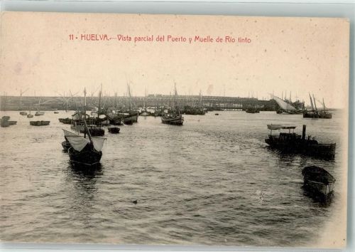 Huelva 1927 Hafen
