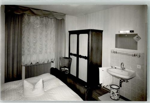 Nonnweiler Gästezimmer im Kurhaus Saarland Foto Original aus Archiv eines Ansichtskartenverlags Ort handschriftlich