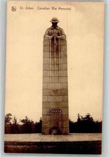 Langemark Kriegerdenkmal Canadien War Memorial St. Julien