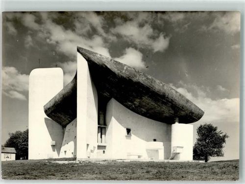 Ronchamp Chapelle de Notre-Dame-du Haut Architekt Le Corbusier