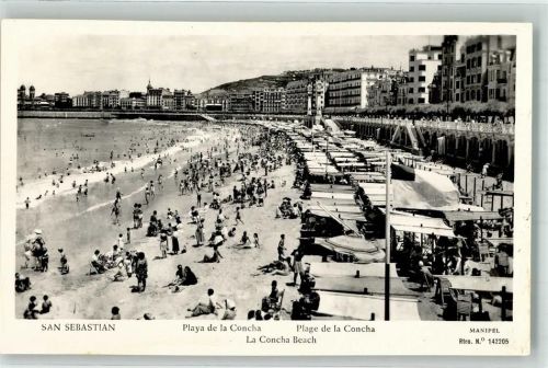 San Sebastian Schwimmbad Strand