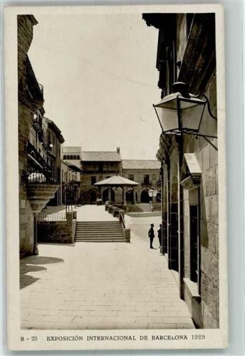 Barcelona 1929 Ausstellung 1929 Plaza Mayor