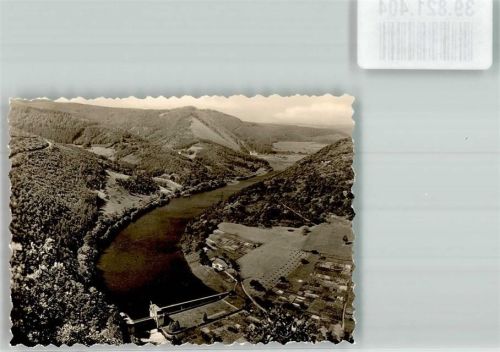 Heimbach Fliegeraufnahme Stausee