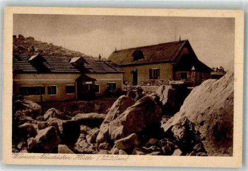 Wiener Neustädter Hütte Hüttenstempel
